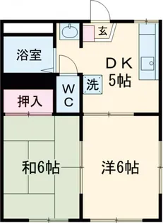 カーサ・デ・O.T【201号室】の間取り