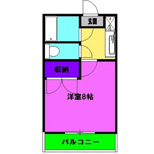 シティスペース【5階】の間取り