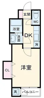 エンブル・セレス常磐町【303号室】の間取り