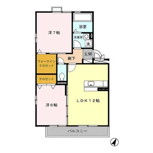 グランシャリオ【302号室】の間取り