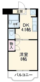 ファミーユⅢ【3階】の間取り