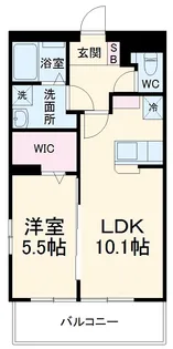 M・ピース【3階】の間取り