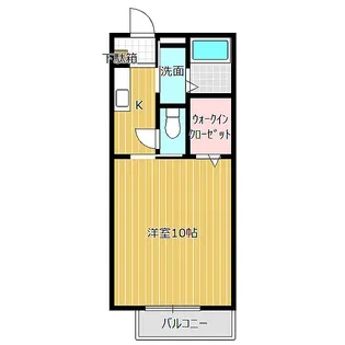 クレスト青木【2階】の間取り