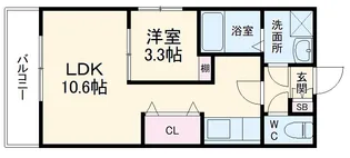 ROOTS【2階】の間取り