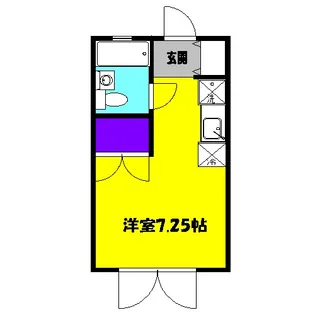 しかハイツ【301号室】の間取り