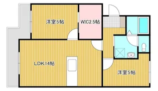 サンテラス大村Ⅰ【303号室】の間取り