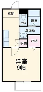 エルミオーレ曲金【1階】の間取り