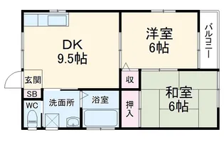 ラークハウス【1階】の間取り