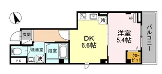 cielo.T【5階】の間取り