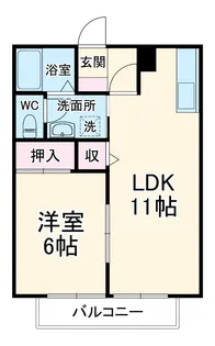 プリマベーラ【1階】の間取り
