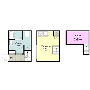 Noah八熊【103号室】の間取り