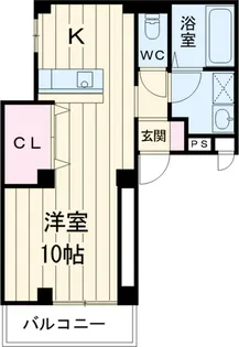 アルファコート戸田公園Ⅰ【7階】の間取り