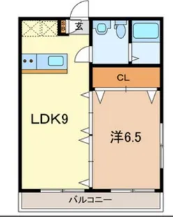 オリーブステージB棟【1階】の間取り