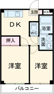 メゾン・ド・クレール【2階】の間取り
