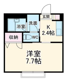 サン・リバティ【202号室】の間取り