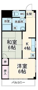 陶石ハウス【201号室】の間取り