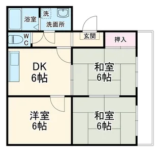 メゾン高島Ⅱ【2階】の間取り