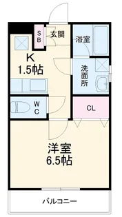 エクセルハイム【2階】の間取り