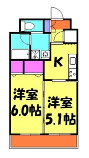 ザ イースト スクエア【9階】の間取り