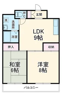 RIVERPOOL 21【302号室】の間取り