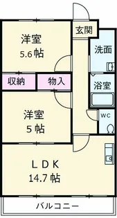 EMBELLIR【2階】の間取り