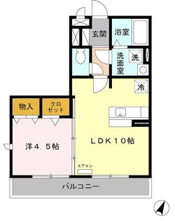 パークリバー【2階】の間取り