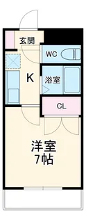 FLEX法華6番館【307号室】の間取り