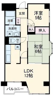 ファーストパレス与野本町【210号室】の間取り