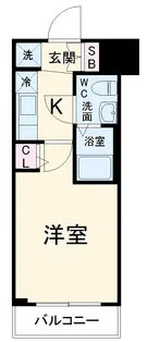 ラフィスタ川口【9階】の間取り
