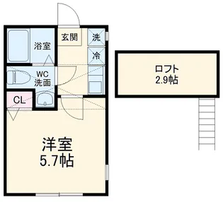 M&M白楽【2階】の間取り