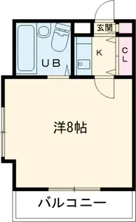 ヴィラエトワール西院【4階】の間取り