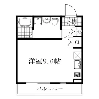 LE COCON新川町Ⅰ【201号室】の間取り