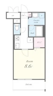 インターパークⅡ【4階】の間取り