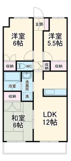 蔵屋敷マンション【1階】の間取り