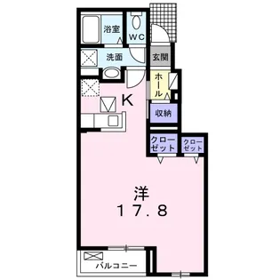 ルークス【1階】の間取り