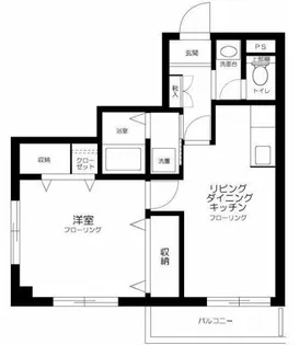 コンフォート日暮里【3階】の間取り