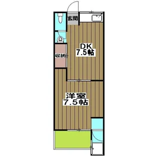 マンション千丈【303号室】の間取り