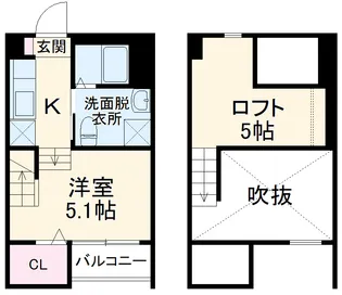 ルミエール柳森町(ルミエールヤナモリチョウ)【1階】の間取り