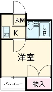 ザ・ハウス岩塚【302号室】の間取り