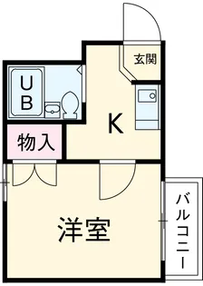 ザ・ハウス岩塚【105号室】の間取り