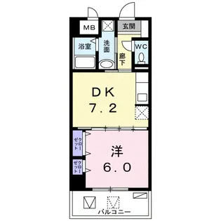 玉城SOU(タマグスクソウ)【3階】の間取り