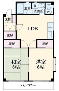 ファミール井上【2階】の間取り