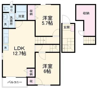 グランドシャリオⅠ【2階】の間取り