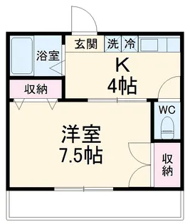 プラザハウス【2階】の間取り