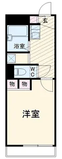 レオパレス西ノ前ハイツ【1階】の間取り