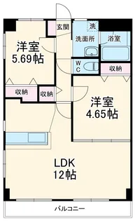 ルミエール今【3階】の間取り