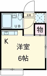 岡部グリーン【2階】の間取り