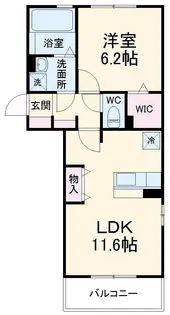 Loco MocoⅣ【301号室】の間取り