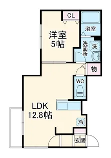 Chat Noir【1階】の間取り