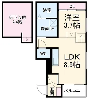 jolie maison2【2階】の間取り